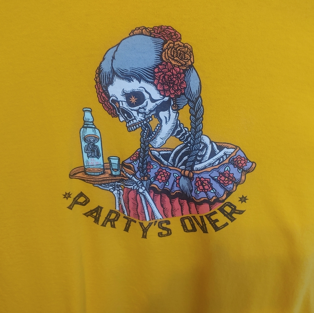Eldon tee shirt Party's Over Men's